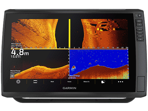 Echomap Ultra 2, technologie sondeur et palette de couleur vivid